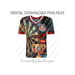 Darts Shirt Design Digitaler Download, Darts Design für Acryl Shirt, Dartscheibe Design, Dartscheibe PNG, Vatertagsgeschenk, Dartspieler Geschenk