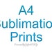 see more listings in the Sublimation Prints section