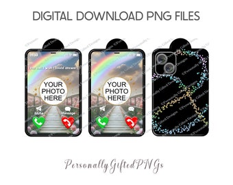 Téléphone Memorial Keyring Design Digital Download, Heaven Memorial PNG, Mobile porte-clés PNG, papa Memorial, porte-clé commémoratif Photo fête des pères