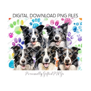 Diseño de tabla de cortar para Border Collie, descarga digital, tabla de cortar para abuelas PNG, diseño de regalo para Border Collie, regalo de Navidad para mamá, inauguración de la casa