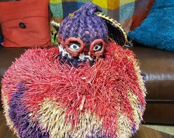 Muñeca Cabeza De Hierba – Juguete Educativo De Jardinería Para Niños, Planta De Cultivo Que Crece Y Se Corta, Decoración Original Para Escritorio Y Oficina
