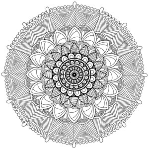 Mandela 6 Coloring Page
