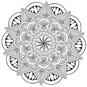 Mandela 20 Coloring Page
