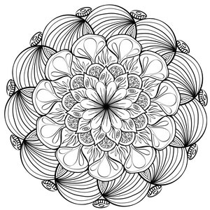 Mandela 12 Coloring Page