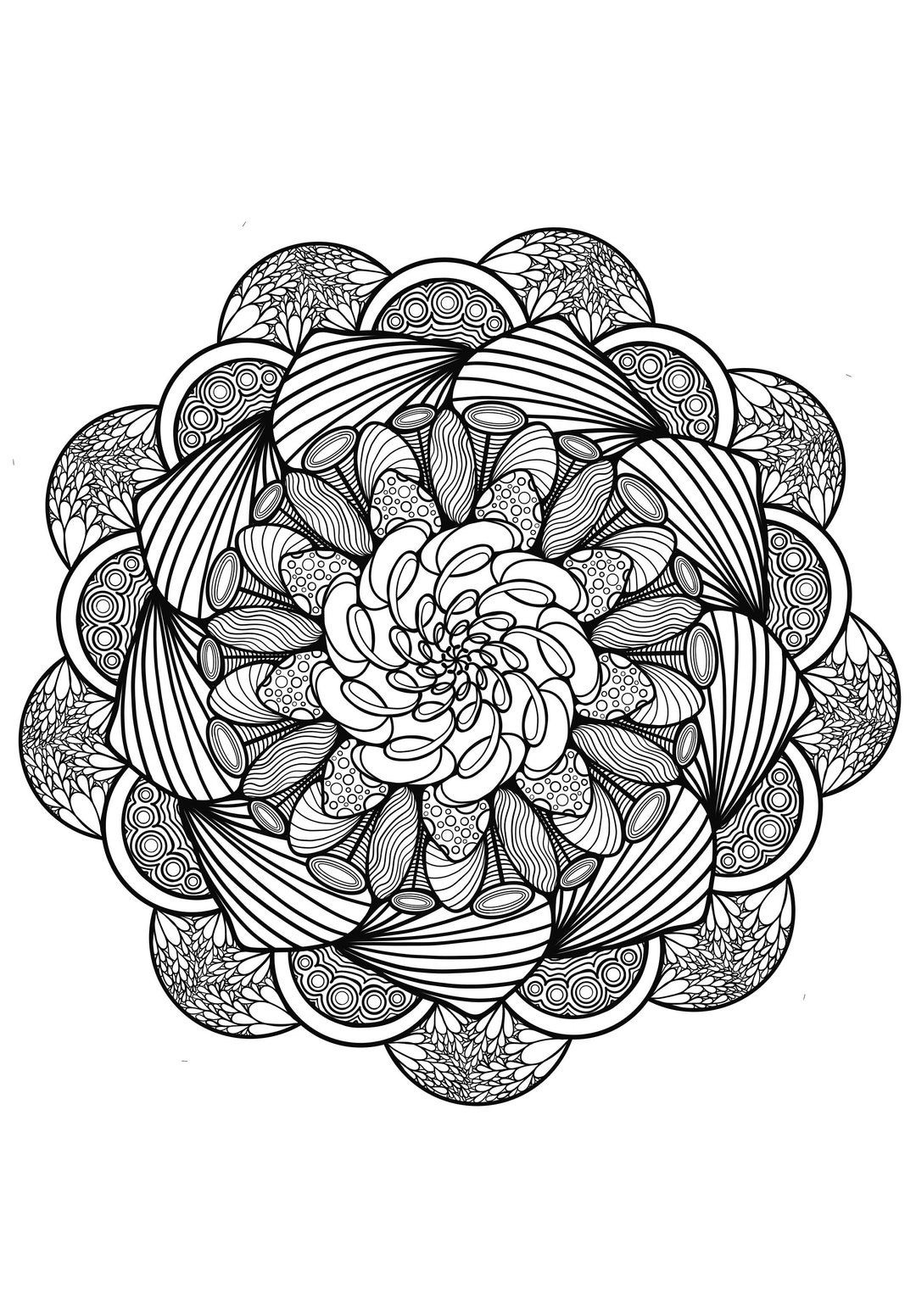Mandela 15 Coloring Page - Etsy