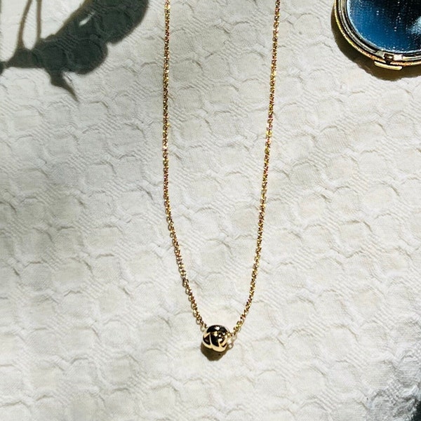 Kate Spade Gold Tone Knot Necklace