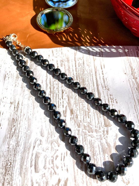 Unbranded Beaded Sterling Silver Necklace View 3