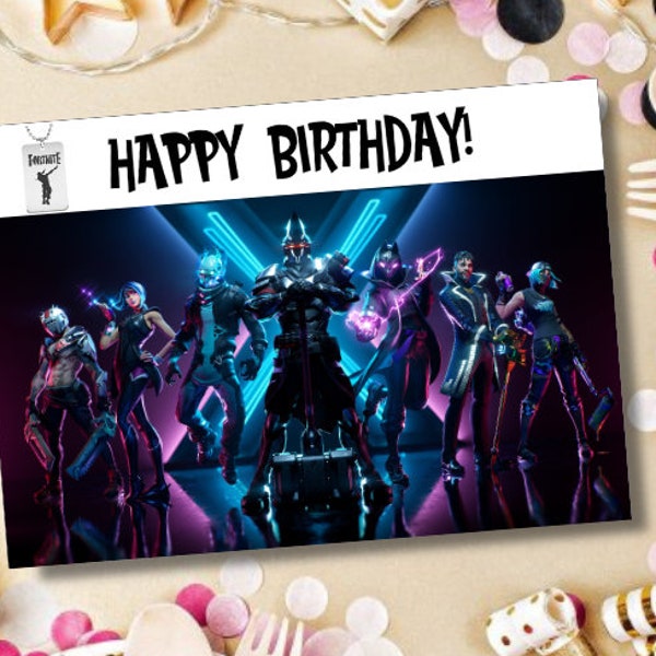 Nintendo Birthday Card - Etsy