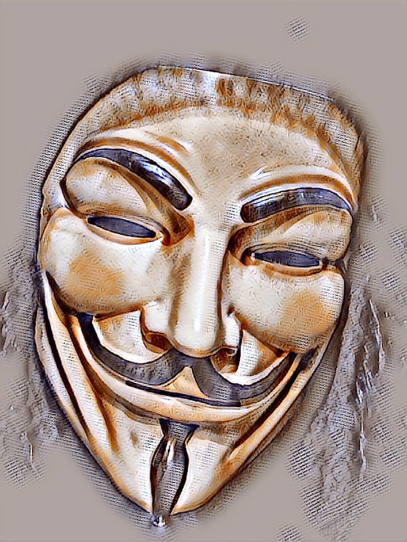 Anonymous Mask Etsy