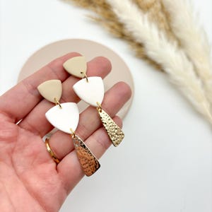 Valerie Ohrringe - Polymerton - Handgemachter Schmuck - Federleicht - Einzelstücke