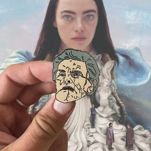 Poor Things, Dr. Godwin Baxter Hard Enamel Pin Willem Dafoe, Yorgos Lanthimos