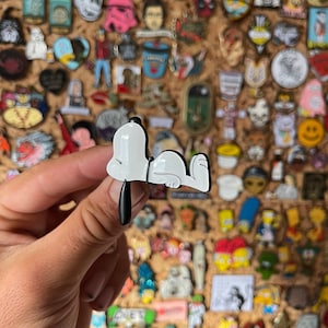 Snoopy 3D Moulded Enamel Pin - Etsy