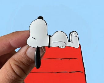 Snoopy 3D Geformter Emaille Pin