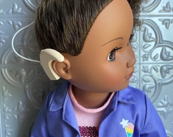 Clear invisible Hearing Aid or Cochlear Implant Clips - Etsy