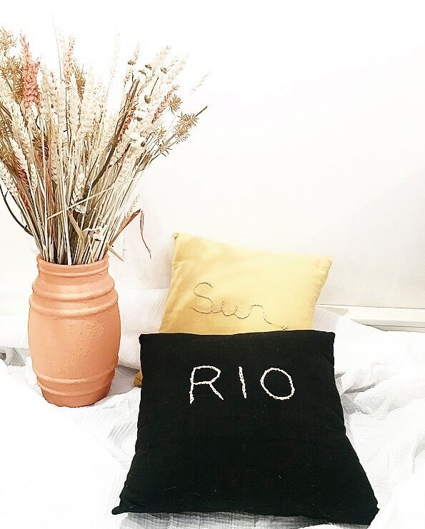 Coussin Décoratifs et Personnalisés Raphia