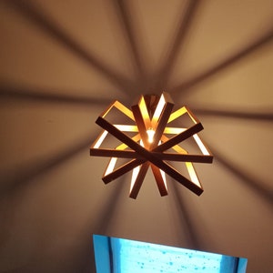 Wooden Pendant Light