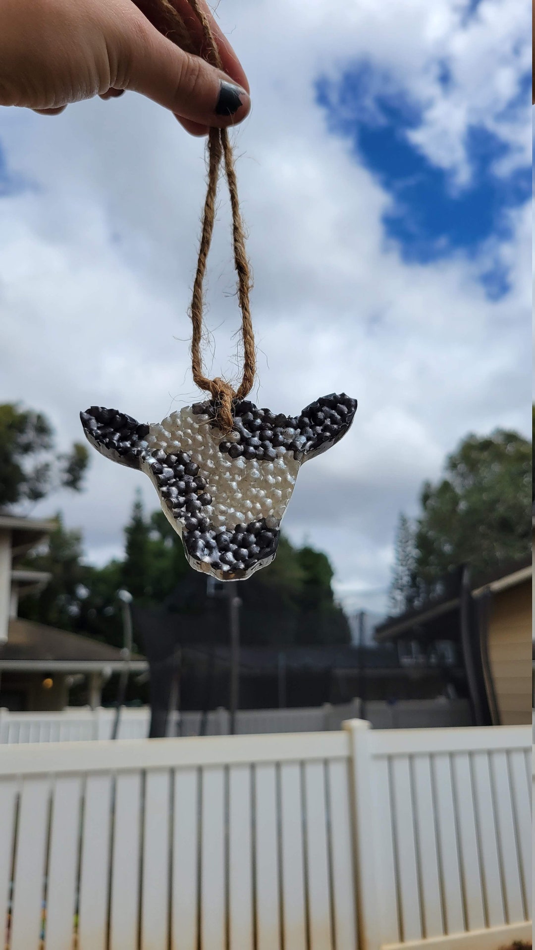 Cow Head Farmer Freshie Western Car Freshener Air Freshener Freshies