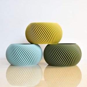 Mix and Match (Set of 3) Zucca Planter 4"