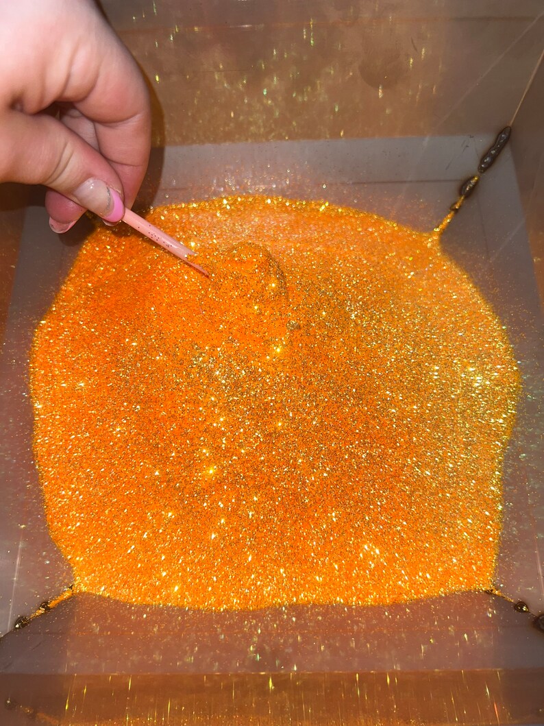 Mango Orange Glitter Fine Glitter Tumbler Glitter Etsy