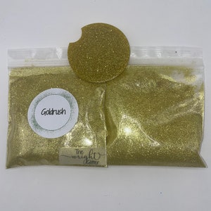 Goldrush, Gold Glitter, Fine Glitter, Gold Fine Glitter, Gold Fine
