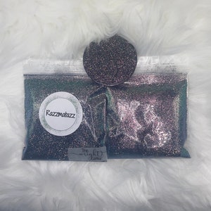 Razzmatazz, Colorshift Glitter, Fine Glitter, Blue Purple Colorshift Glitter, Blue Purple Chunky Glitter