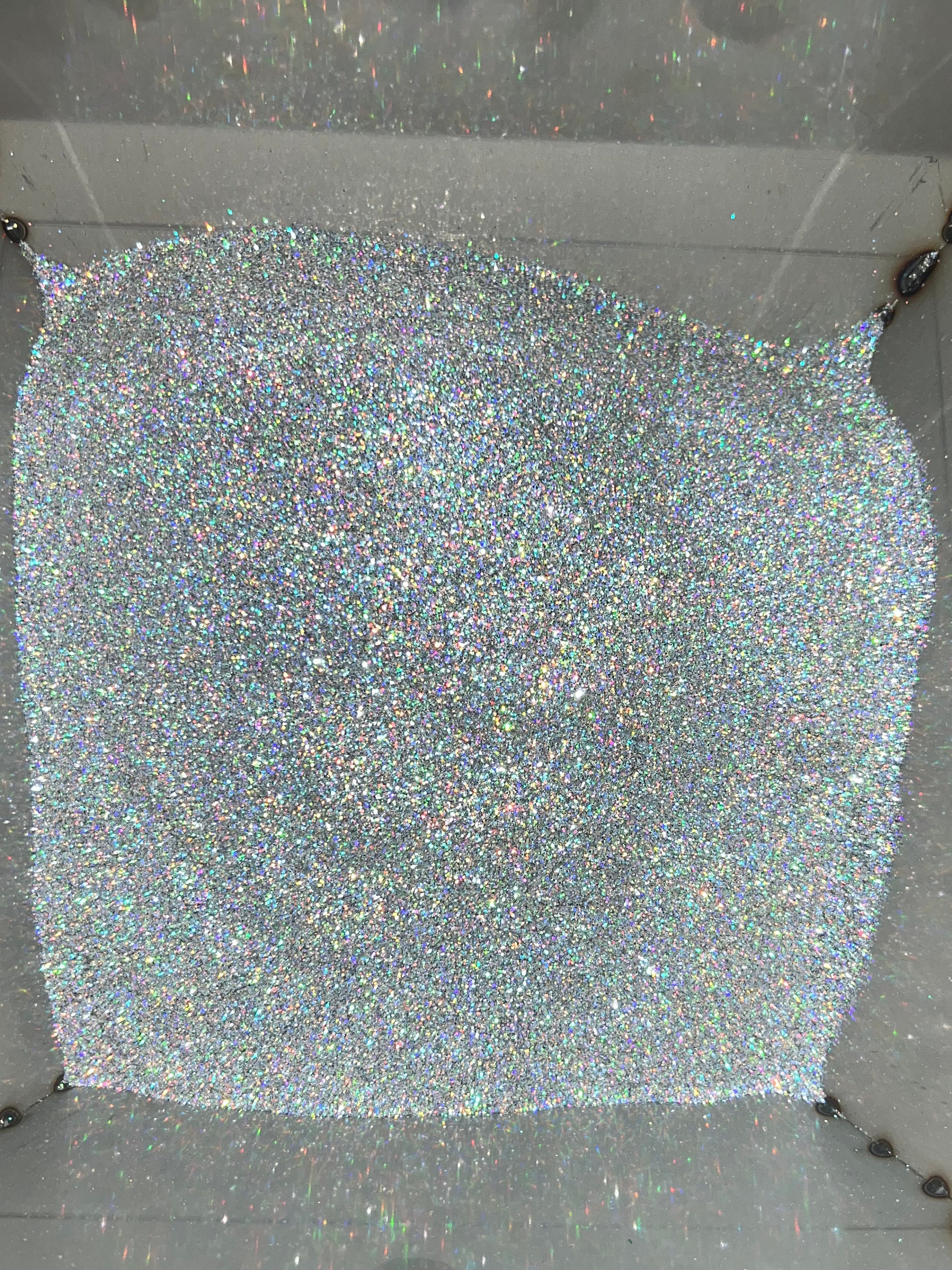 SILVER LINING Fine Silver Holographic Glitters Holographic Glitters Silver  Glitters Glitters for Tumblers Glitters for Candles -  Canada