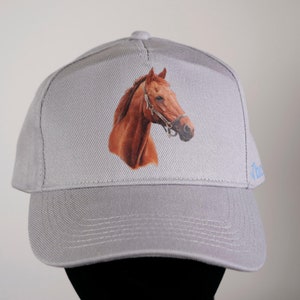 Stunning Horse Baseball Cap - Equestrian headwear Gift Idea for Horse Lovers Everywhere - Male or Female.