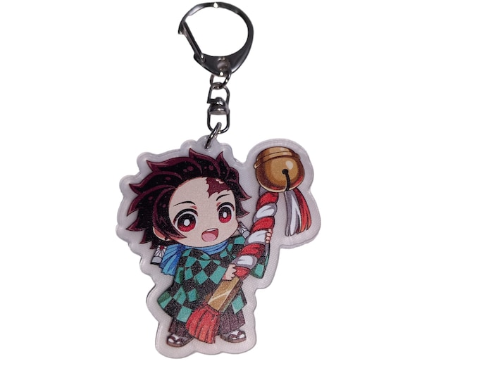 Anime Keychains Cute Acrylic Charm Animes Gift Keychains