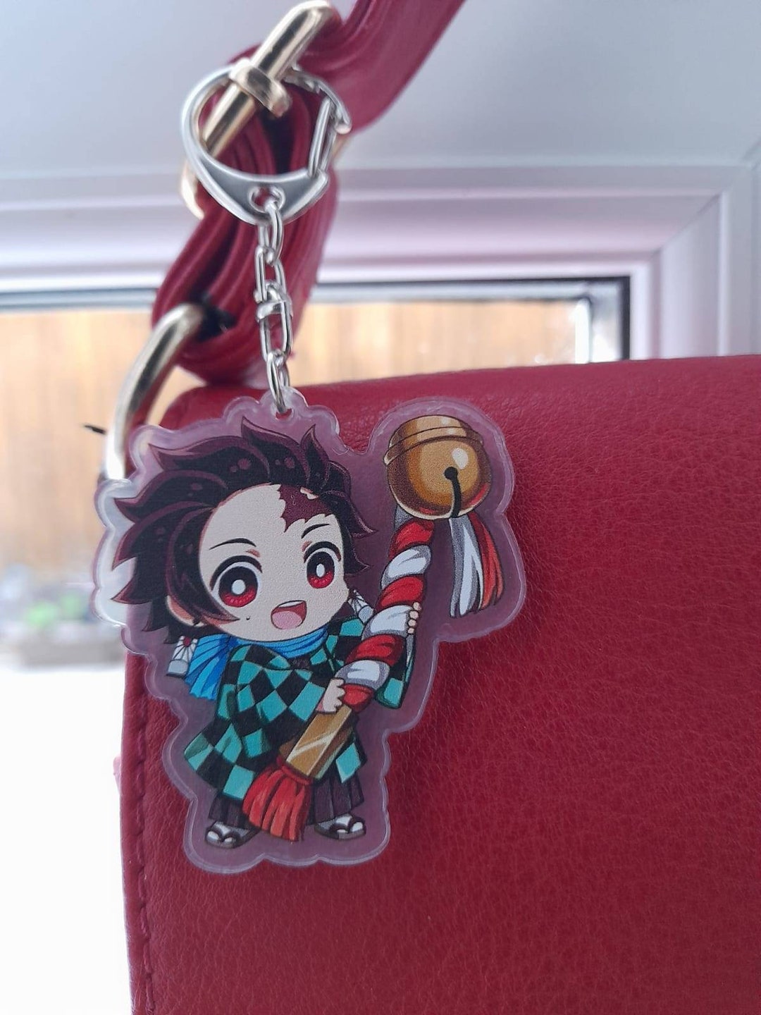 Anime Keychains Cute Acrylic Charm Animes Gift Keychains Etsy