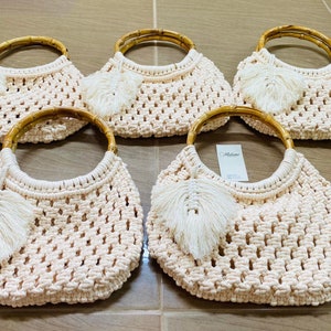 Handmade Macrame Bag Etsy