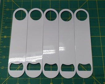 25 bulk sublimation bottle openers W/1 free roll of heat tape