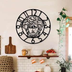 Versace cheap clock wall