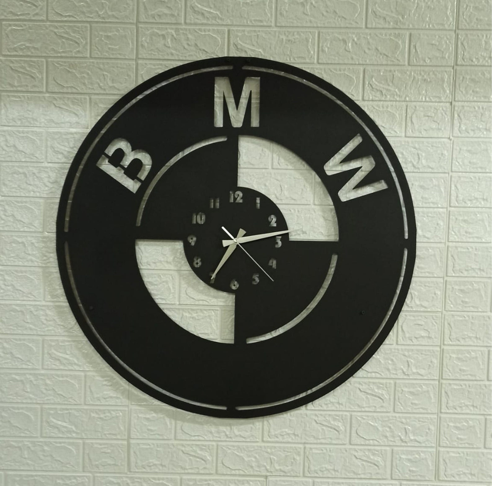 Bmw Clock Bmw Wall Clock Clock Car Wall Clock Car Wall Etsy