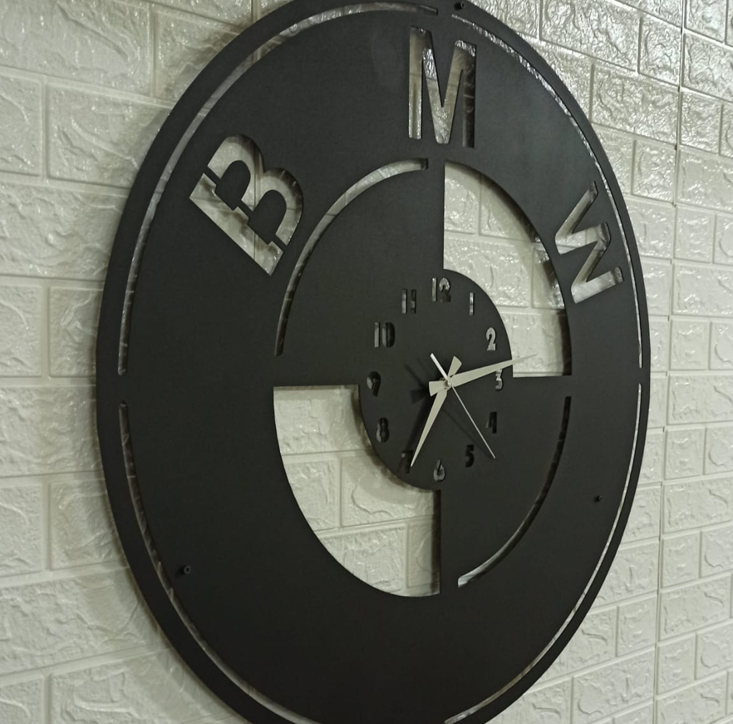 Bmw Clock Bmw Wall Clock Clock Car Wall Clock Car Wall Etsy