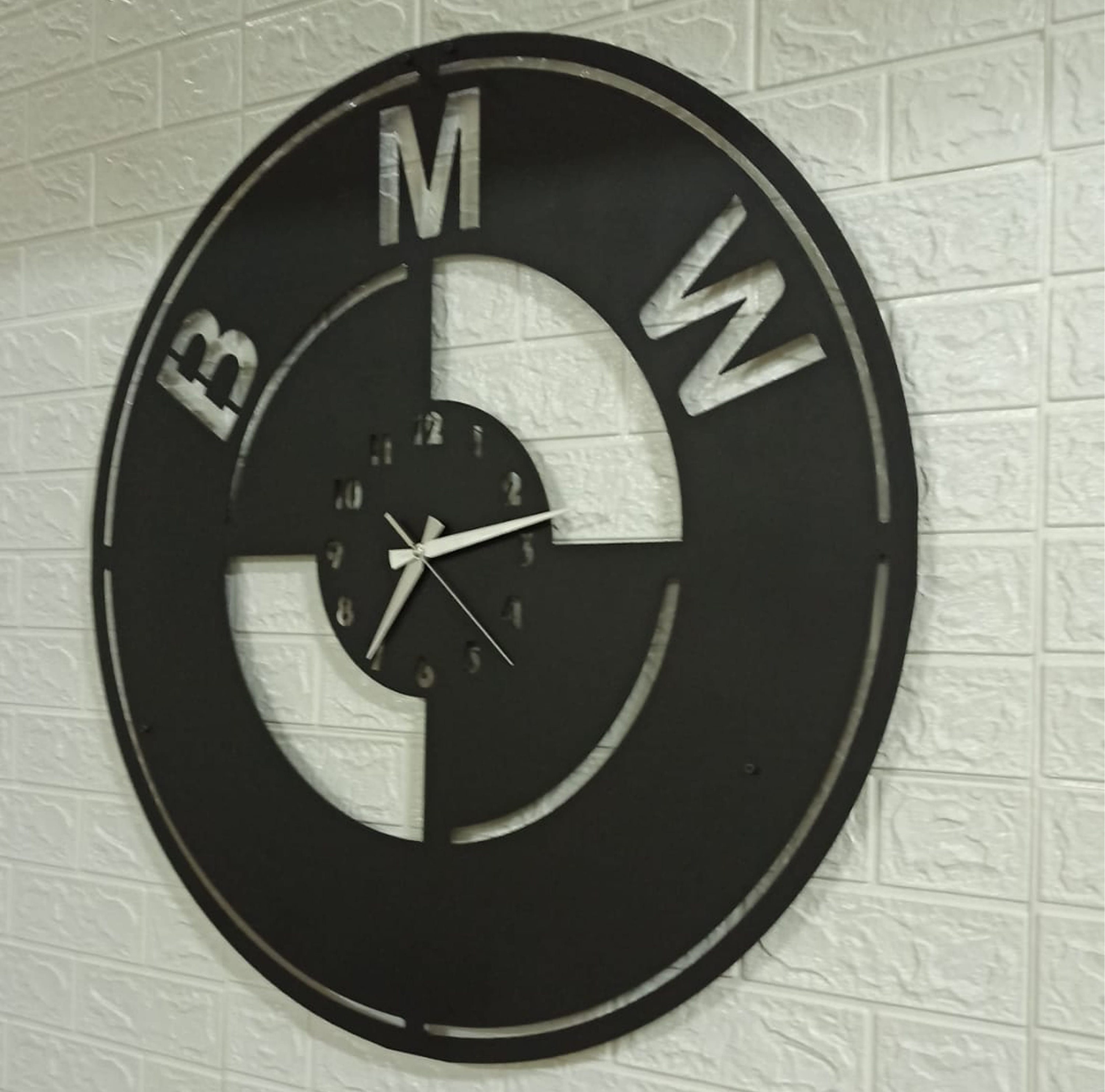 Bmw Clock Bmw Wall Clock Clock Car Wall Clock Car Wall Etsy