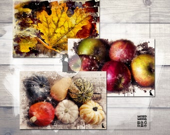 Fall Decoupage Rice Paper - Etsy