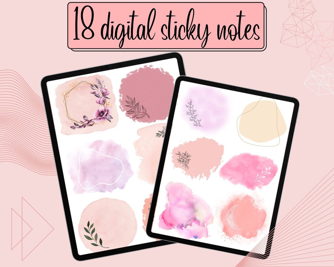 Digital Sticky Notes Printable Aesthetic Stickers Etsy Australia Il 1140xN.4202816017 Ojy5