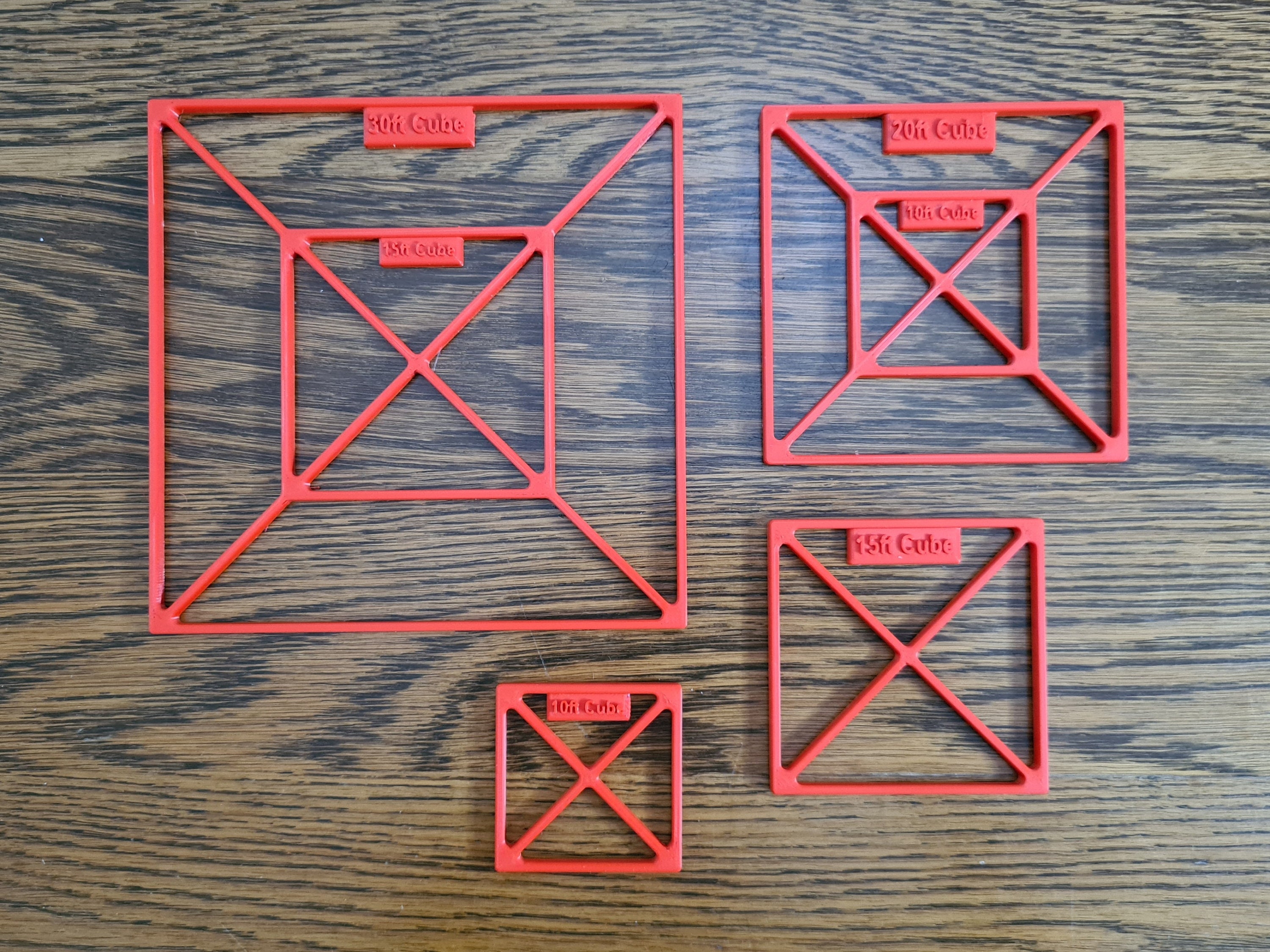 Area of Effect Spell Templates for 28mm Tabletop RPG | D&D Pathfinder ...