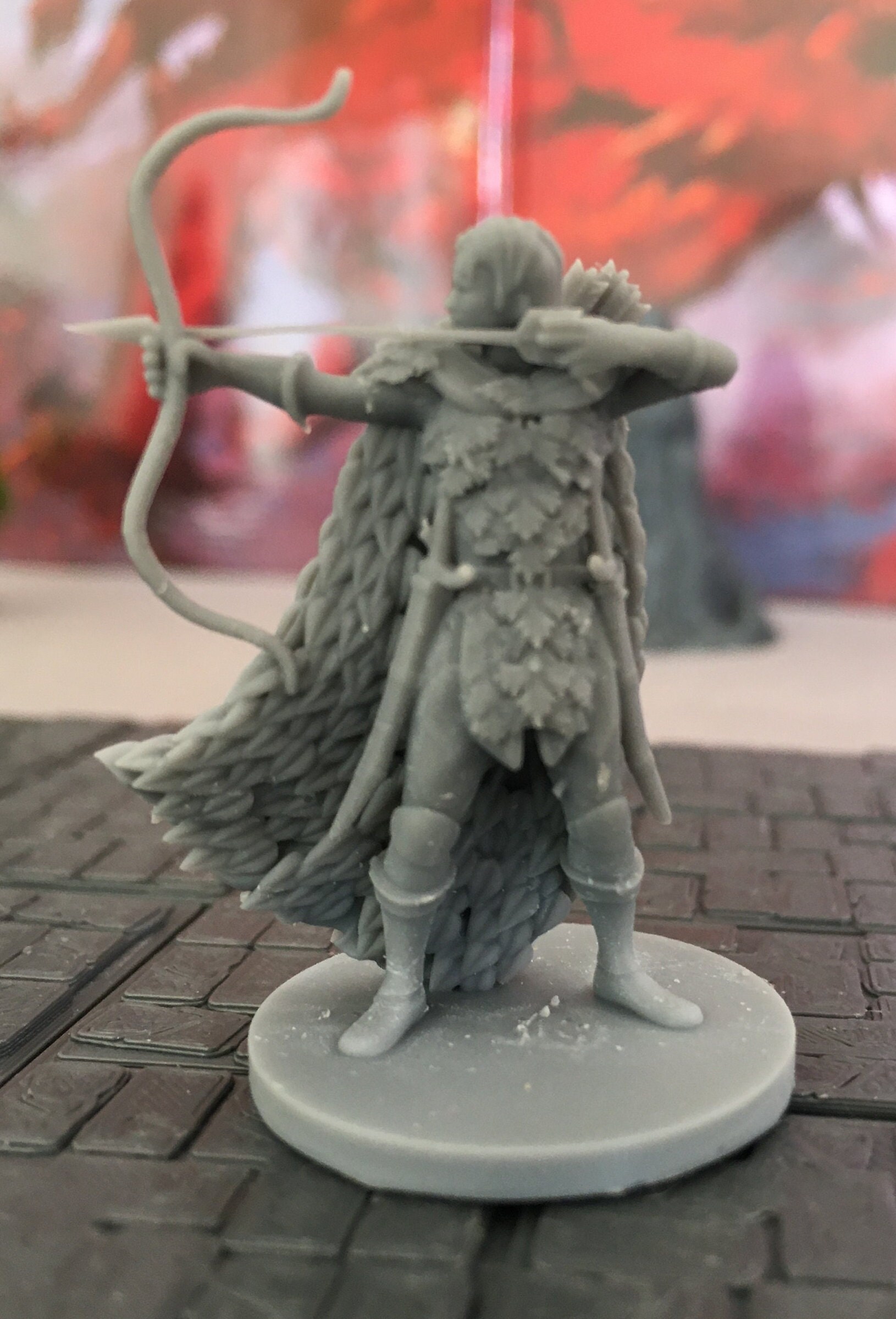 Female Ranger | 28mm (D&D) Elven Archer Miniature | Tabletop RPG - Etsy