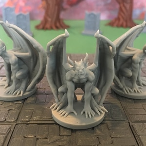 Gargoyles | 28 mm (D&D) | Classic Monster Minis | Tabletop RPG