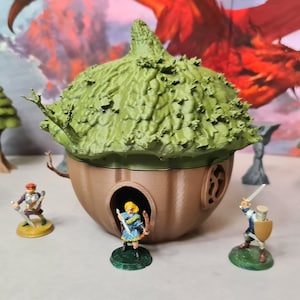 Hazelnut House / Fantasy Hut 28 mm (D&D) / Gioco di ruolo da tavolo