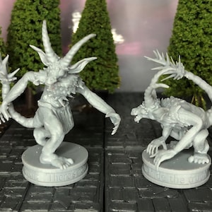Stoff | 28 mm (D&D) Dämonenmonster Miniaturen | Tabletop-Rollenspiel