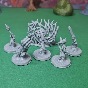 Spiritual Weapons for D&D tabletop | Magical Hand, Sword, Axe, Mace, Hammer, and Shield