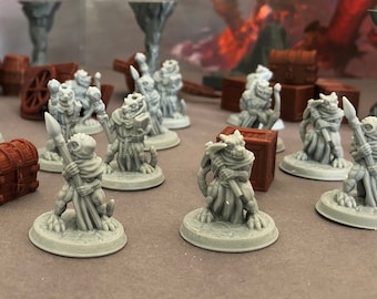 Esercito dei Coboldi / Miniature dell'esercito nemico da 28 mm (D&D) / Gioco di ruolo da tavolo