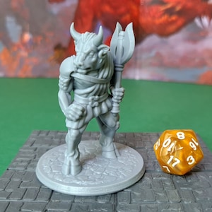Large Minotaur | 28mm (D&D) Classic Monster Miniatures | Tabletop RPG