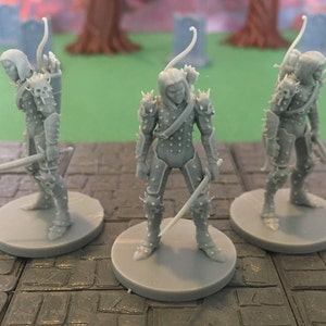 Wights | 28 mm (D&D) | Classic Undead Monster Minis | Tabletop RPG
