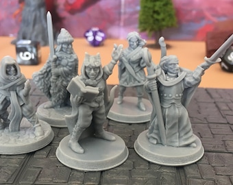 Adventuring Party 3 | 28mm (D&D) Miniatures | Hero Group | Tabletop RPG