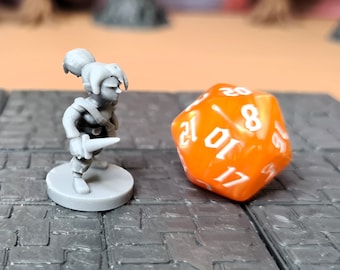 Halfling Rogue | 28mm (D&D) Female Halfling Thief Miniature | Tabletop RPG