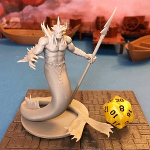 Merrow | 28 mm (D&D) | Classic Monster Minis | Tabletop RPG