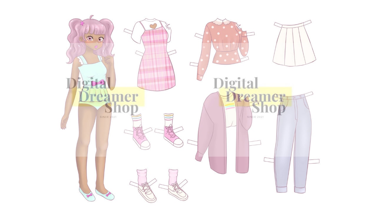 Paper Doll Adopt 2 closed by SilverChaim on DeviantArt